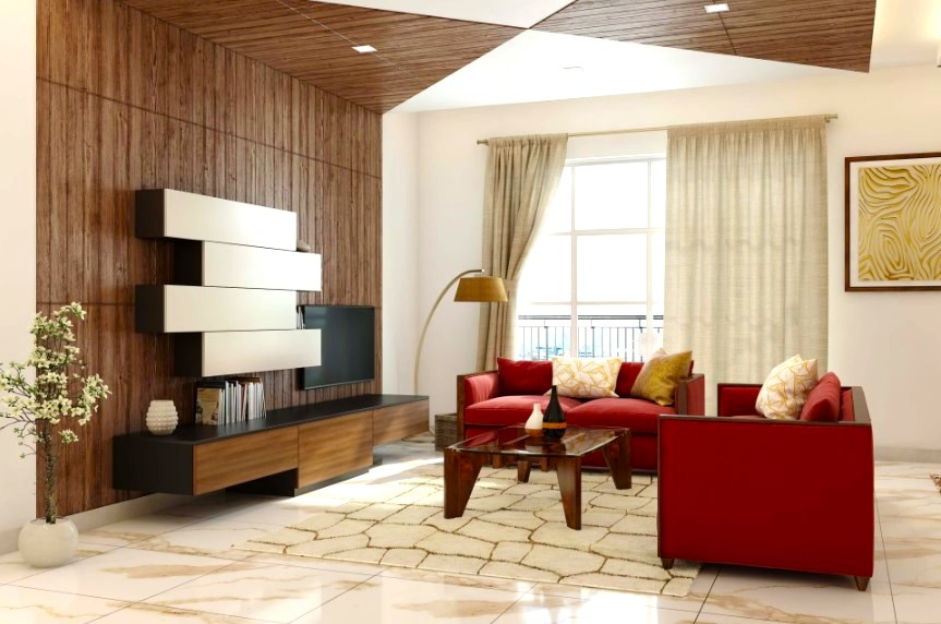 Blend Ceiling with Wall Design for a Seamless Look Modern Bedroom Ceiling Designs