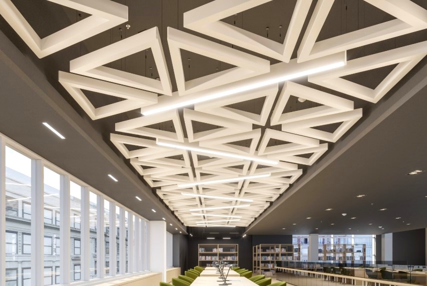Geometric Ceiling Patterns Modern Bedroom Ceiling Designs