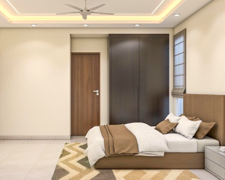 bedroom pop ceiling design