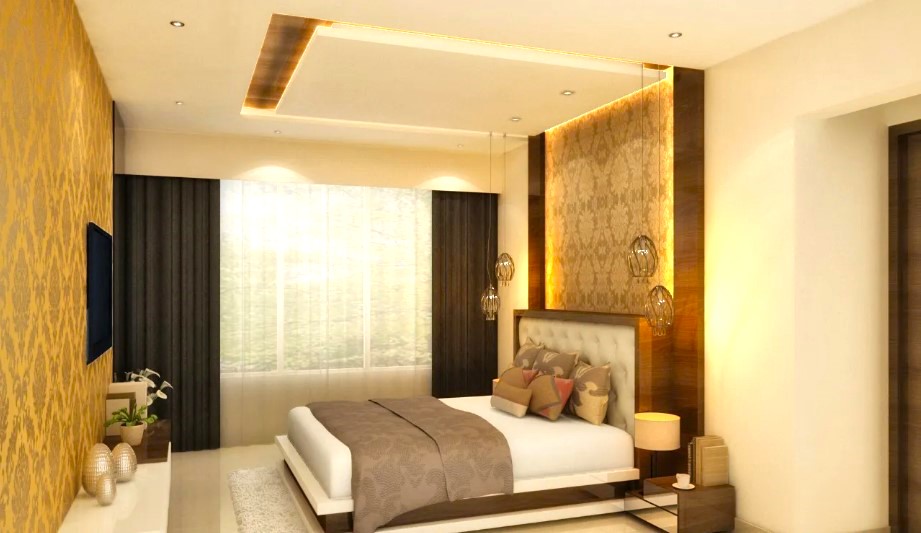 Soft Cove Lighting for a Luxurious Glow bedroom pop ceiling design
