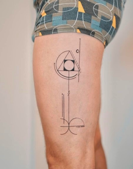Minimalist Line Tattoos tattoos for girls