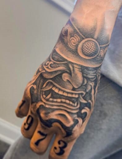 Warrior/Samurai tattoo designs for men hand