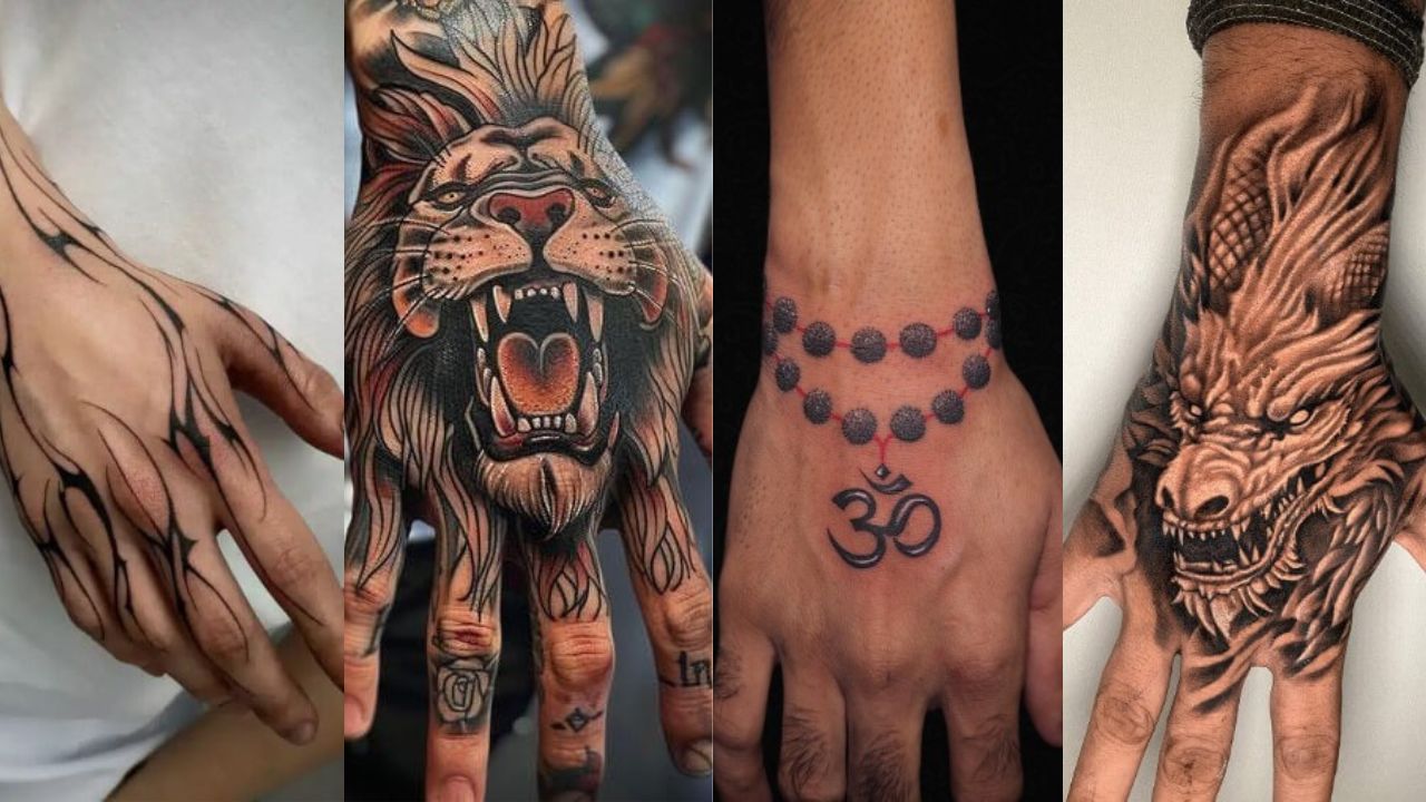 25+ Unique Tattoo Designs for Men Hand with Meaning