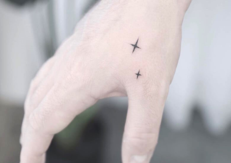 Small and Minimalist Hand Tattoos for men