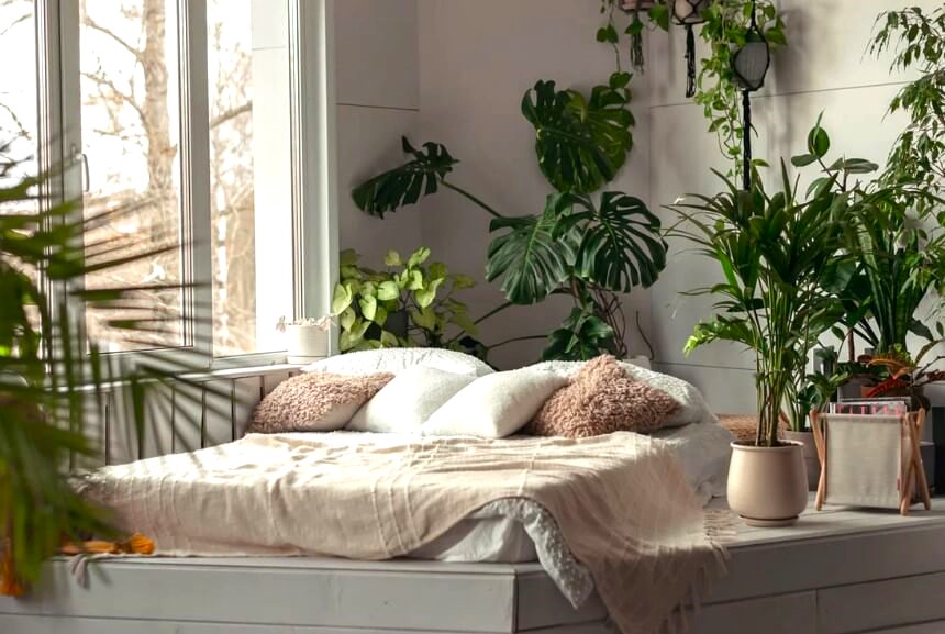 Add Plants Wisely Feng Shui Bedroom
