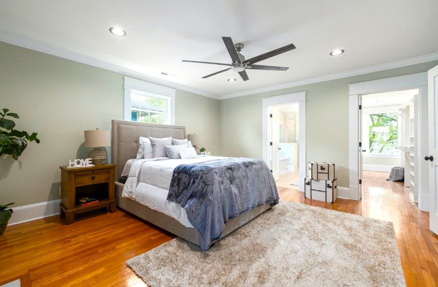 Avoid Sleeping Under Beams or Ceiling Fans Feng Shui Bedroom