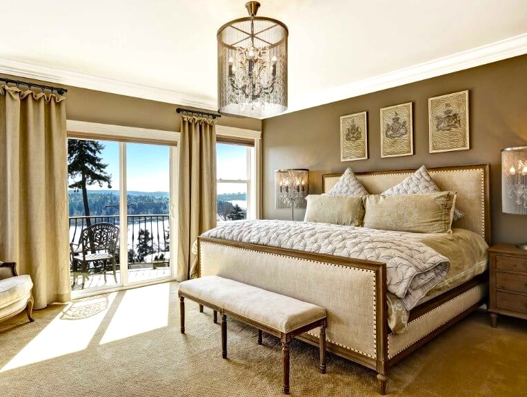 Balance Doors and Windows Feng Shui Bedroom