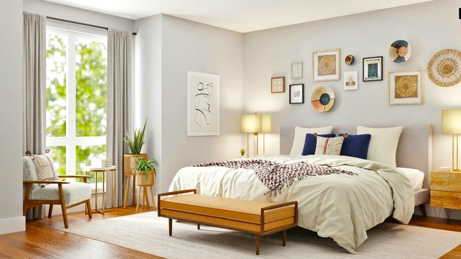 Decorate with Meaningful Artwork Feng Shui Bedroom