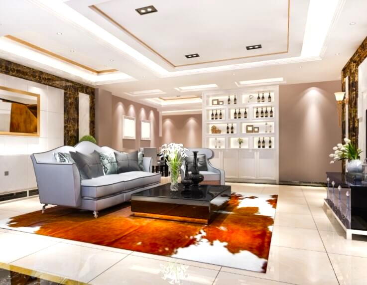 False Ceiling in the Drawing Room