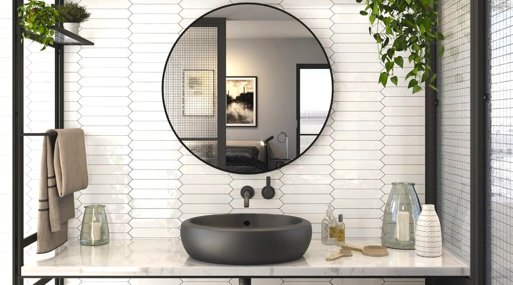 35+ Best Bathroom Tiles Designs for Walls & Floors 2025