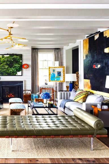 Using Heavy Materials in Small Rooms Living Room Ceiling Design