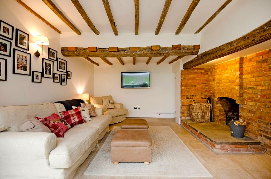 Wooden Ceiling Living Room Ceiling Design
