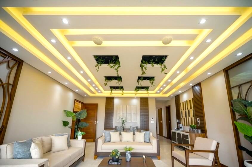 POP Ceiling Drawing Room Design