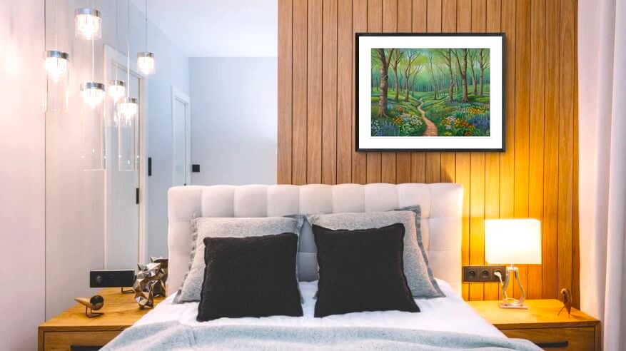Symmetry and Harmony feng shui bedroom