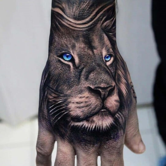 3D & Realistic Hand Tattoos