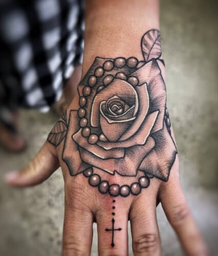 Back of the Hand Tattoos