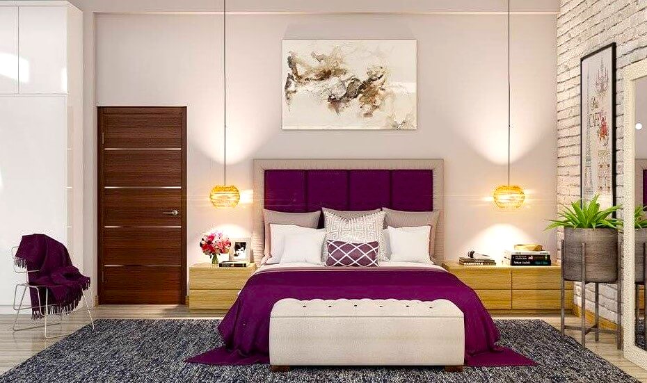 Centered Bed Placement (Not Against a Side Wall)