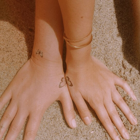 Couple & Friendship Hand Tattoos