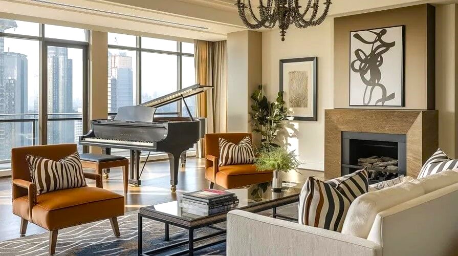 Minimalist Furniture for Modern Drawing Room Interior Design
