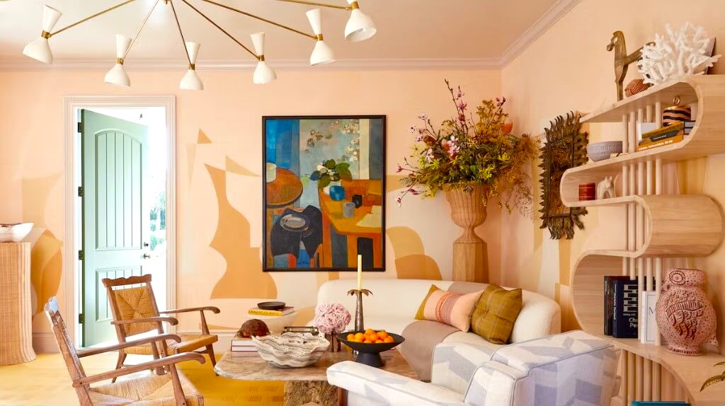 Pastel Colors for Freshness Drawing Room Interior Design