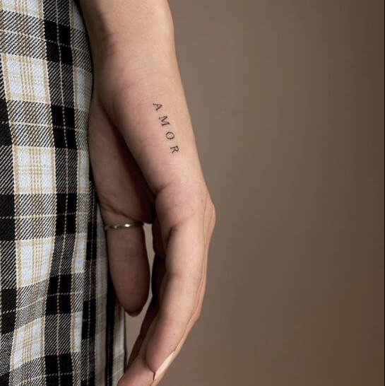 Side of the Hand Tattoos