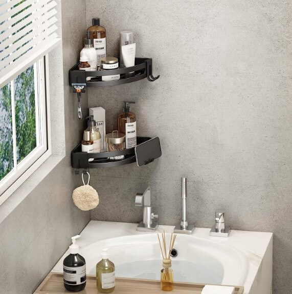 Stainless Steel Bathroom Corner Shelf