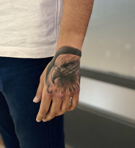 Strength Hand Tattoos