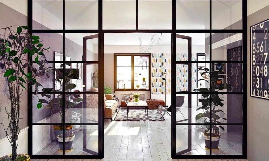 Stylish Glass Partitions for Openness