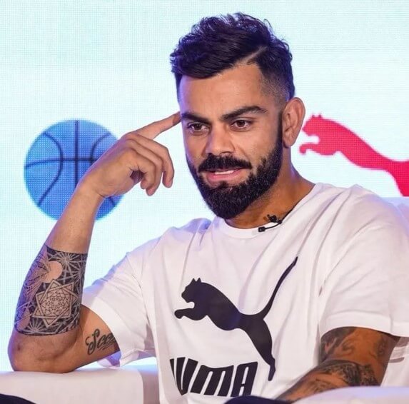 Virat Kohli Tattoos